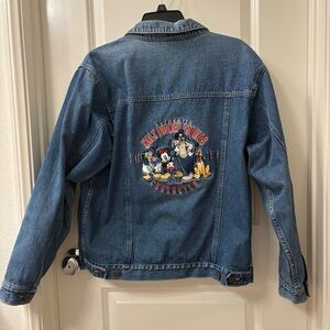 Vintage rare Disney jean jacket small